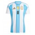 Camiseta Argentina Angel Di Maria #11 Primera Equipación Copa America 2024 manga corta